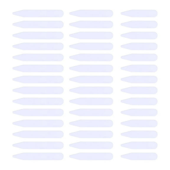 WASHWEPE Stand Collar Shirt 300Pcs White Pet Material For Men Women Professional Appearance