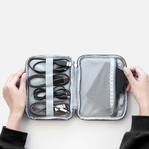 WASHWEPE Portable Storage Case For Cables And Flash Disk 1Pack