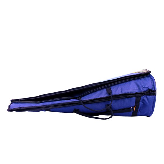 WASHWEPE Thickening Blue Cotton Bag 1Pack for Trombone with Large Capacity and Protection