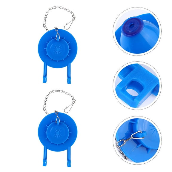 WASHWEPE Toilet Flapper 2Pcs for Durable