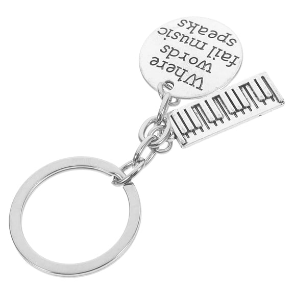 WASHWEPE Zinc Alloy Keychain Decorative 1Set Cool Keychains for present Giving to Teenagers and Adults