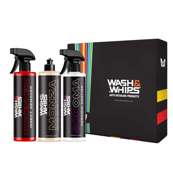 WASHWHIPS MotoPro Motorcycle Detailing Kit - Clean, Shine  Protect