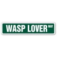 thumbnail image 1 of WASP LOVER Street Sign stinger bee insect bug outdoors | Indoor/Outdoor |  36" Wide, 1 of 5