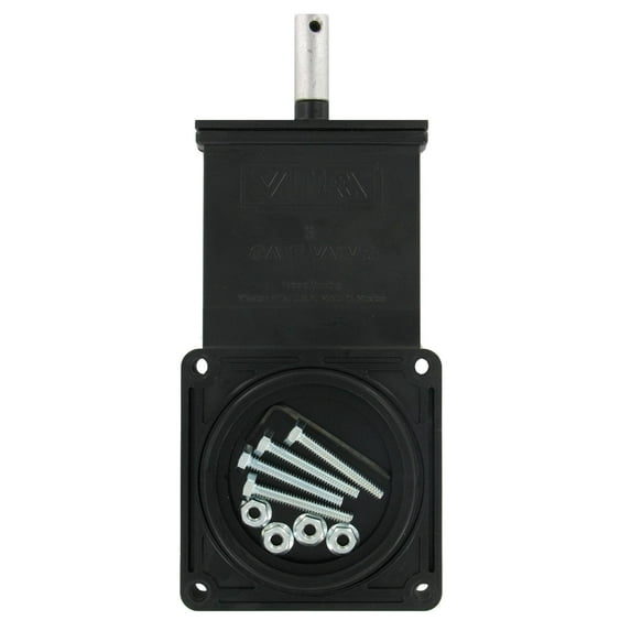 WASTE VALVE BODY, 3IN, WITH COUPLER, SEALS, HARDWARE