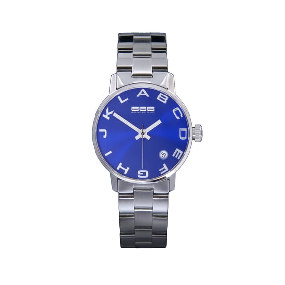 WATCH 666BARCELONA STAINLESS STEEL BLUE SILVER UNISEX - MEN AND WOMEN 666 278