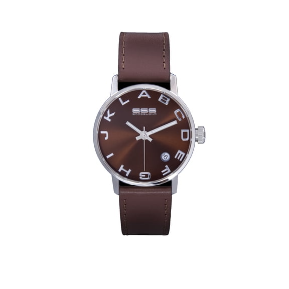 WATCH 666BARCELONA STAINLESS STEEL BROWN BROWN UNISEX - MEN AND WOMEN 666 273