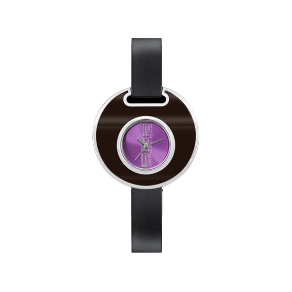 WATCH 666BARCELONA STAINLESS STEEL PURPLE BLACK WOMEN 666 281