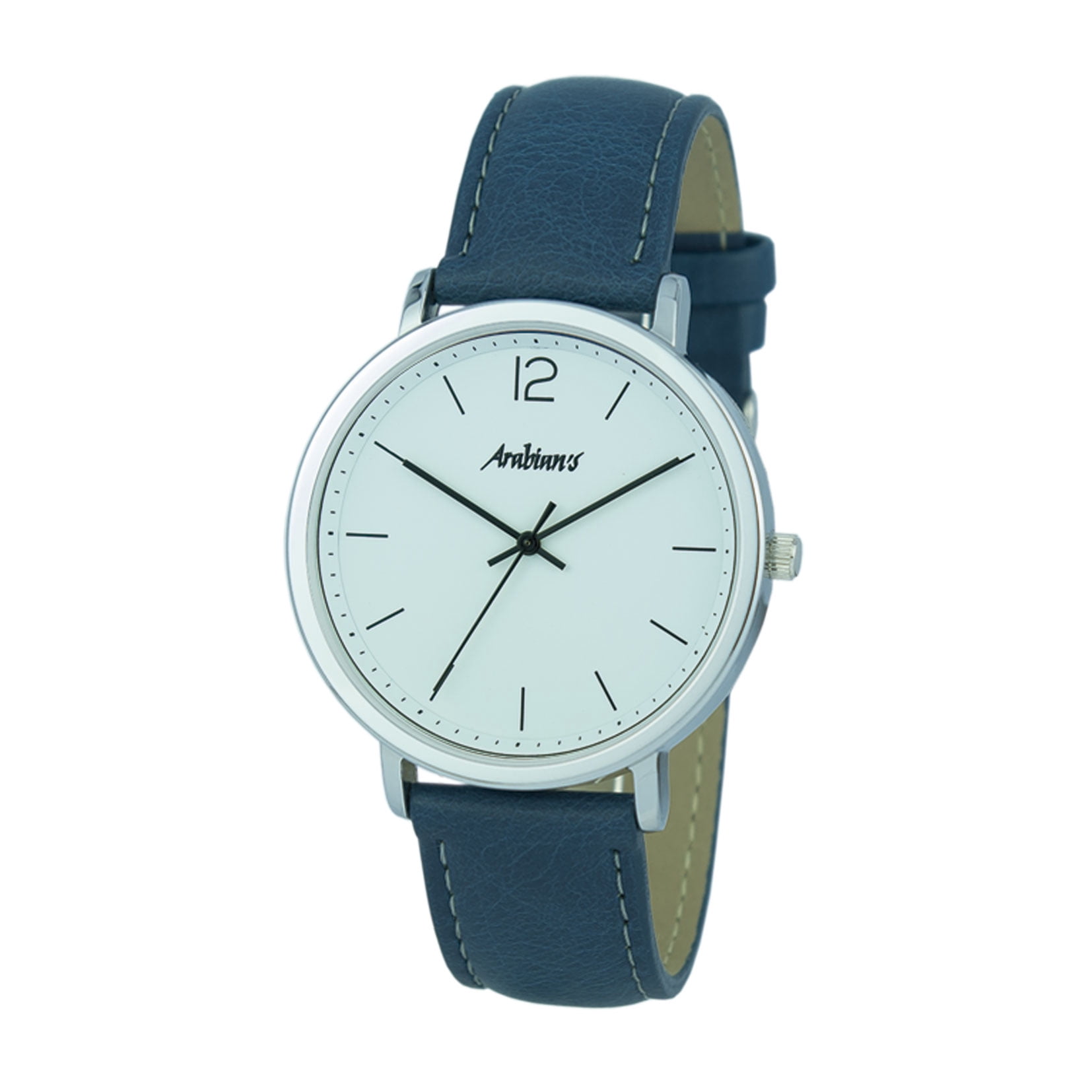 WATCH ARABIANS STAINLESS STEEL WHITE BLUE MEN HBA2248A - Walmart.com