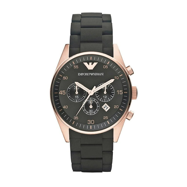 WATCH ARMANI STAINLESS STEEL GOLDEN SILVER MEN AR5905