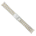 thumbnail image 1 of WATCH BAND SOLID LINK BRACELET FOR OMEGA SPEEDMASTER MOON WATCH TWO TONE 20MM, 1 of 2