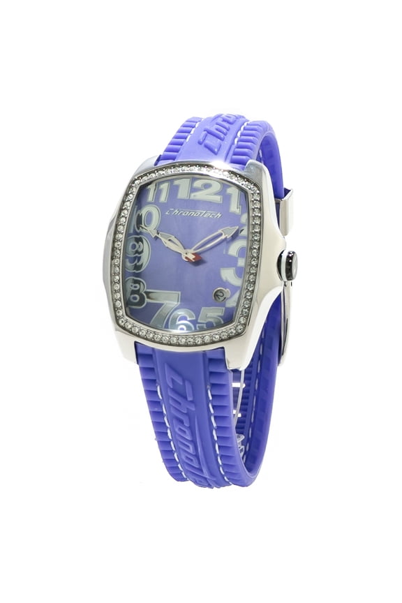 WATCH CHRONOTECH STAINLESS STEEL BLUE BLUE WOMEN CT7016LS 12