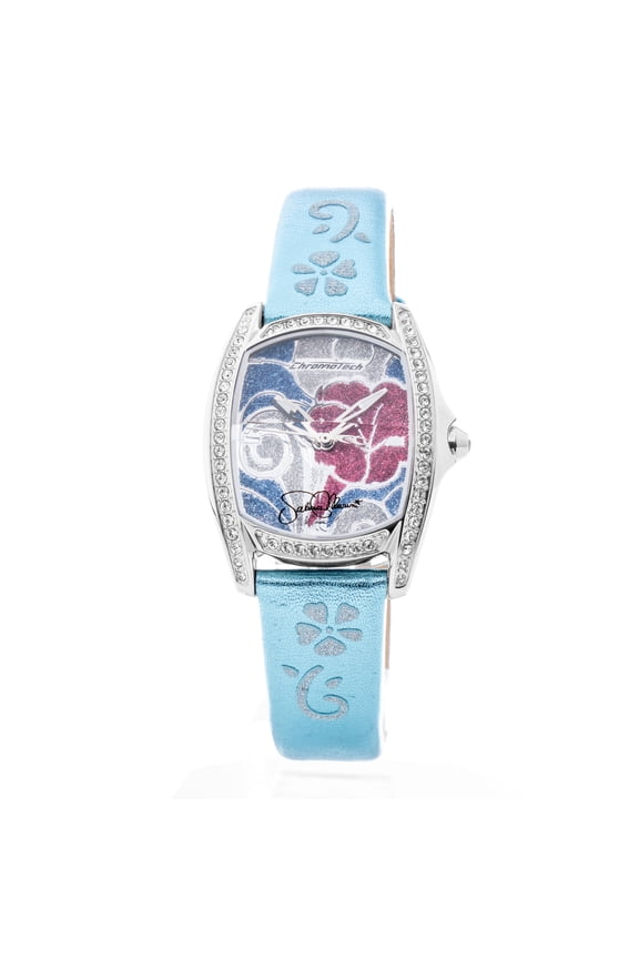 WATCH CHRONOTECH STAINLESS STEEL BLUE BLUE WOMEN CT7094SS 12