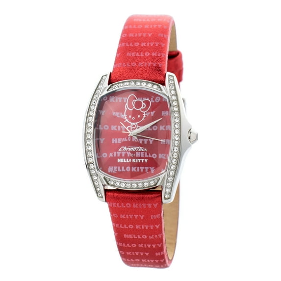 WATCH CHRONOTECH STAINLESS STEEL RED RED WOMEN CT7094SS 28