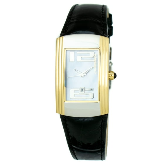 WATCH CHRONOTECH STAINLESS STEEL WHITE BLACK WOMEN CT7017L 01