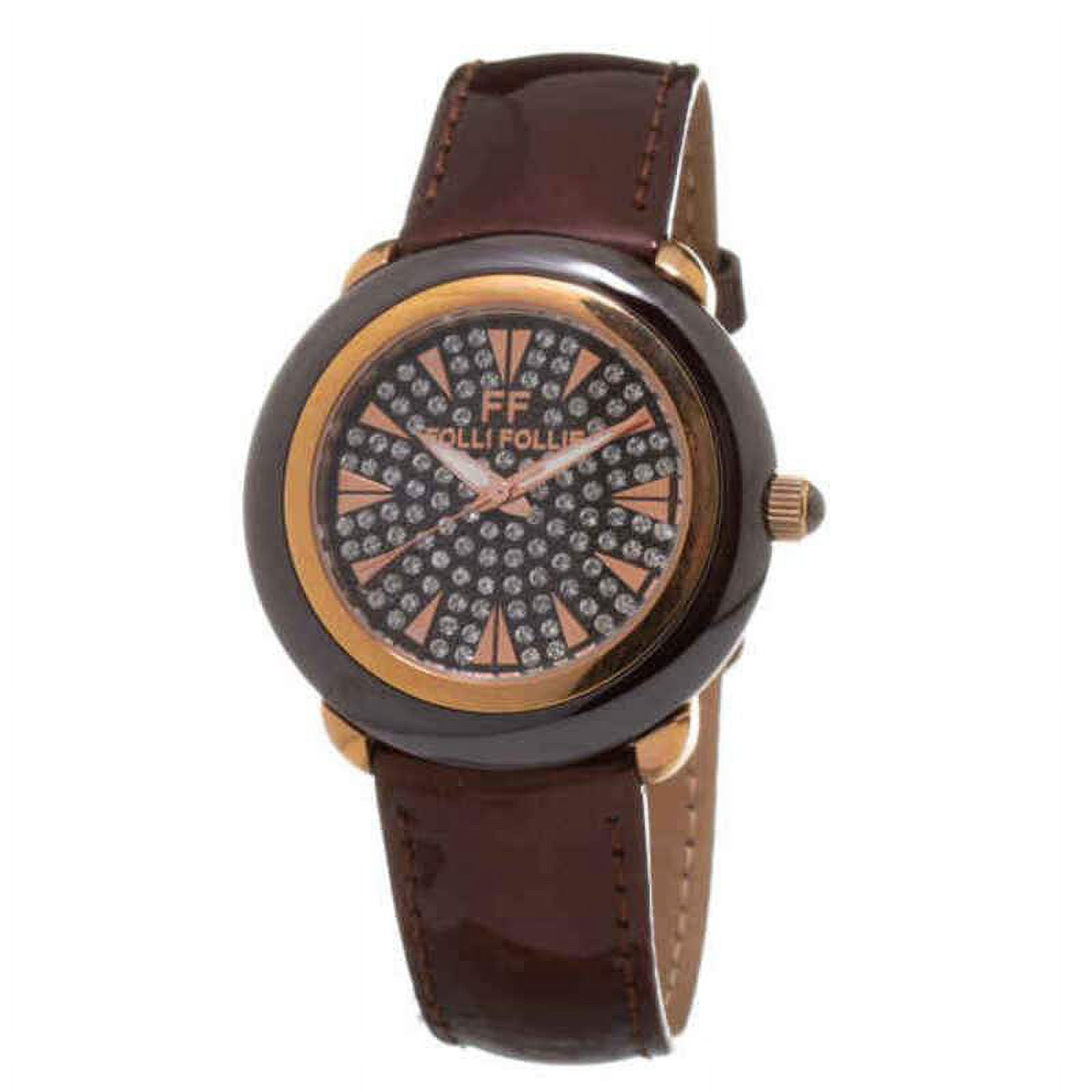 WATCH FOLLI FOLLIE STAINLESS STEEL BROWN BROWN WOMEN WF1R027SSB