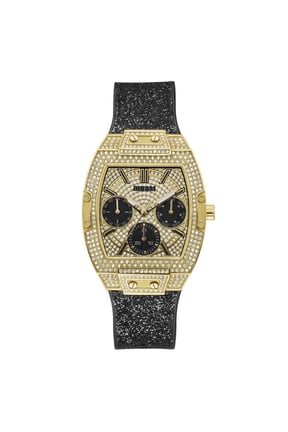 WATCH GUESS STAINLESS STEEL GOLDEN BLACK WOMEN GW0105L2