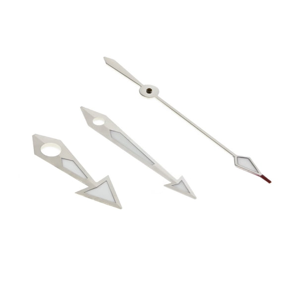 WATCH HAND BROAD ARROW FOR 42MM OMEGA SEAMASTER ETA 2892-2 2824-2 2836-2 SILVER
