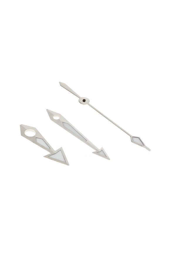 WATCH HAND FOR BROAD ARROW 45MM OMEGA SEAMASTER ETA 2824-2, 2836-2 WATCH SILVER