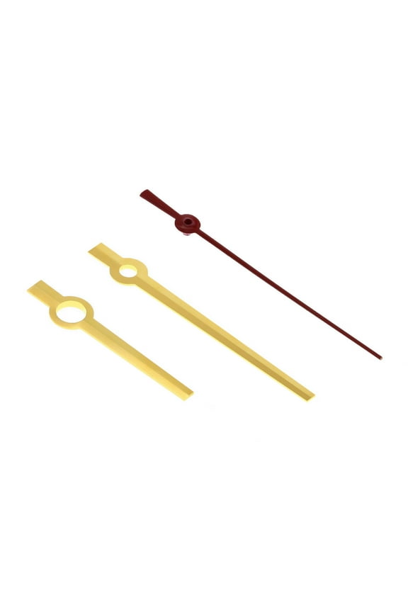 WATCH HAND PLAIN FOR MOVEMENT ETA 2824-2, 2834-2,2836-2 RED SWEEP SECOND GOLD