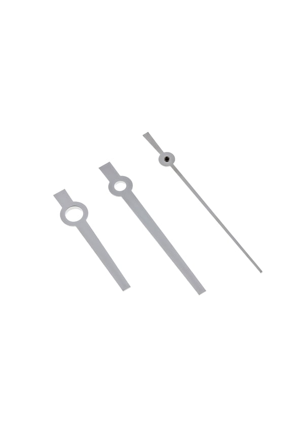 WATCH HAND PLAIN FOR SWISS MOVEMENT ETA 2783, 2784 SILVER