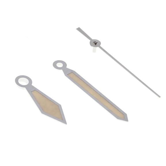 WATCH HAND SWORD MILSUB AGED FOR TUDOR VINTAGE ETA 2824, 2836, 2824-2 SILVER