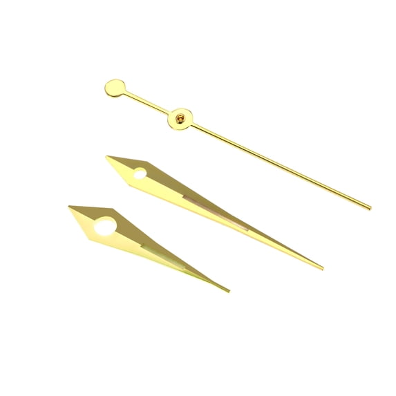 WATCH HANDS AGED FOR ROLEX VINTAGE WATCH MOVEMENT 1200 1210 1215 1225 GOLD