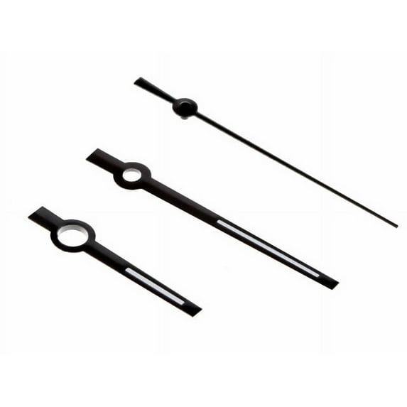 WATCH HANDS FOR ROLEX DATEJUST NON QUICK SET MOVEMENT 1530-1570 STICK BLACK