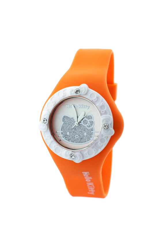 WATCH HELLO KITTY NATURAL RUBBER ORANGE ORANGE WOMEN HK7158LS 02