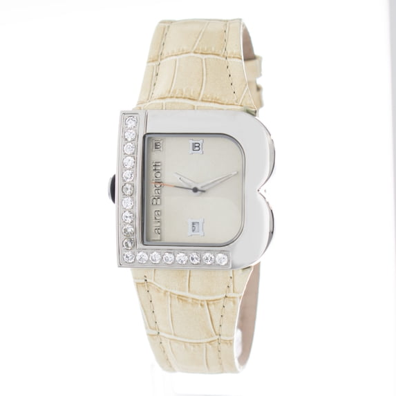 WATCH LAURA BIAGIOTTI STAINLESS STEEL BEIGE BEIGE WOMEN LB0001L 11Z