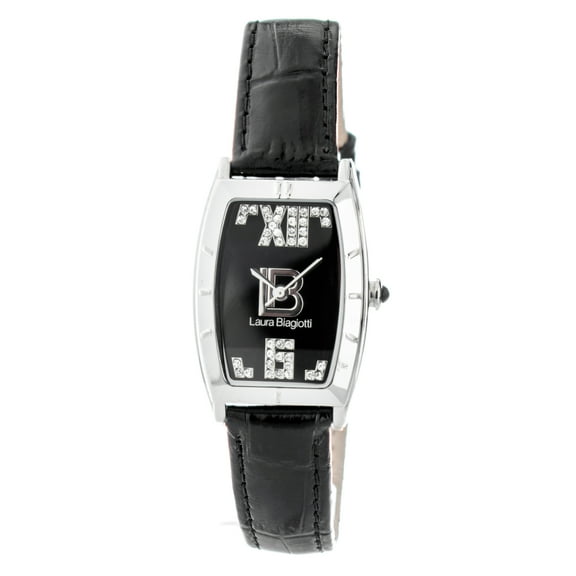 WATCH LAURA BIAGIOTTI STAINLESS STEEL BLACK BLACK WOMEN LB0010L 01