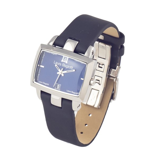 WATCH LAURA BIAGIOTTI STAINLESS STEEL BLUE BLACK WOMEN LB0013M 03