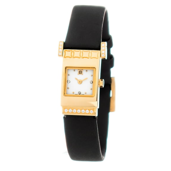 WATCH LAURA BIAGIOTTI STAINLESS STEEL WHITE BLACK WOMEN LB0007S 03Z