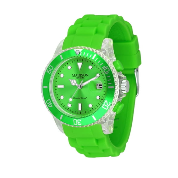 WATCH MADISON ACETATE GREEN GREEN UNISEX - MEN AND WOMEN U4399 10