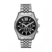 WATCH MICHAEL KORS STAINLESS STEEL BLACK SILVER MEN MK8602