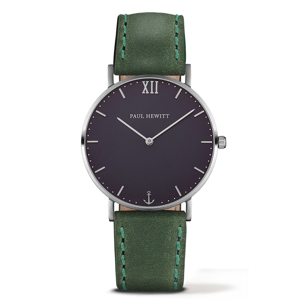 WATCH PAUL HEWITT STAINLESS STEEL BLACK GREEN WOMEN PH SA S ST B 12M