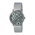 thumbnail image 1 of WATCH SNOOZ STAINLESS STEEL MULTICOLORED SILVER UNISEX - MEN AND WOMEN SAA1042 83, 1 of 1