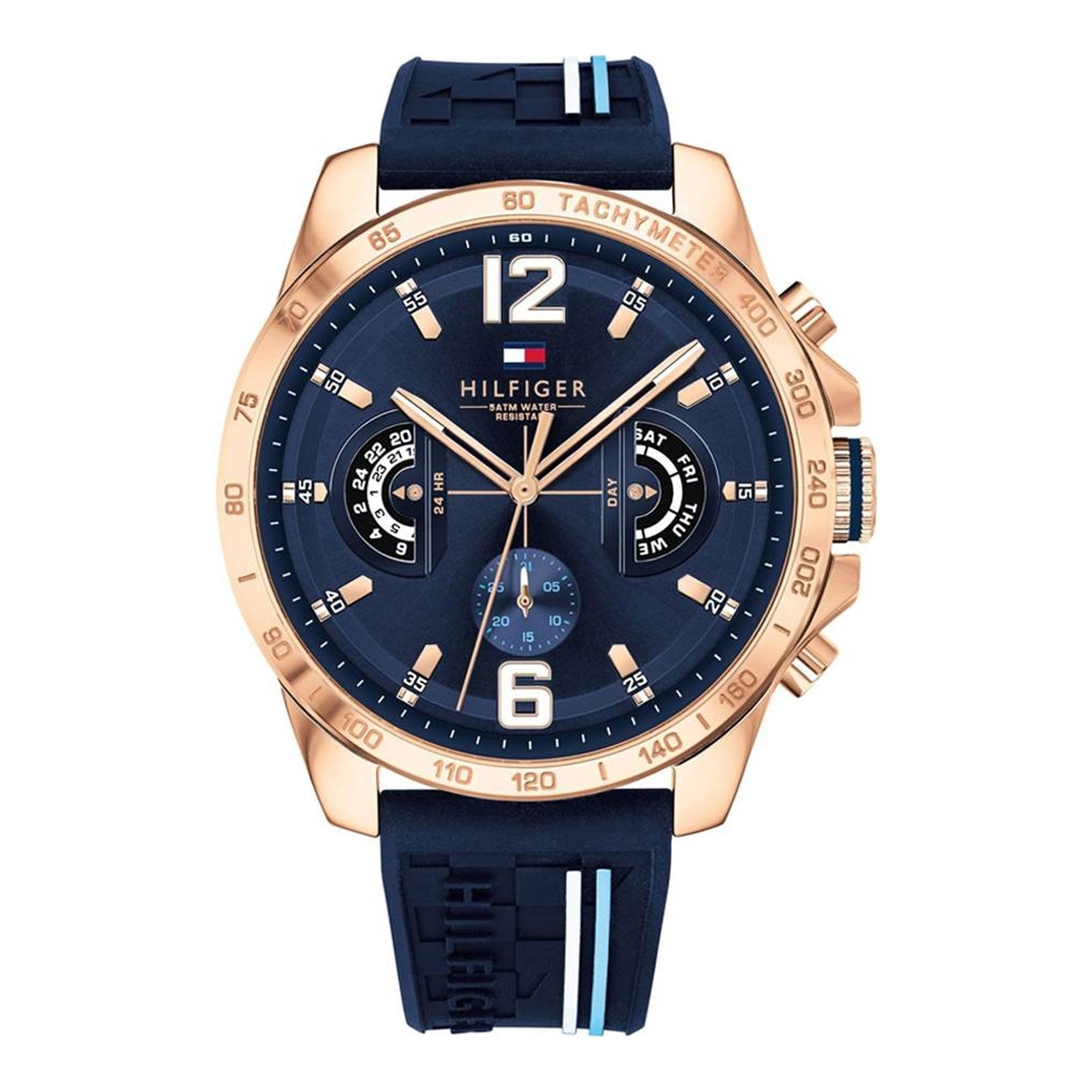 WATCH TOMMY HILFIGER STAINLESS STEEL BLUE BLUE MEN 1791474  
