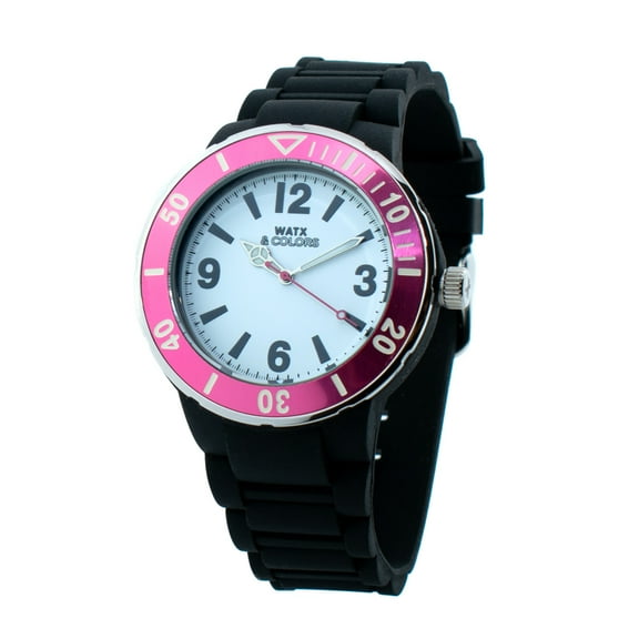 WATCH WATX ACETATE WHITE BLACK UNISEX - MEN AND WOMEN RWA1623 C1300