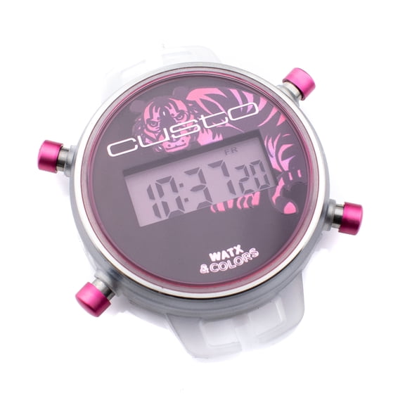 WATCH WATX POLYCARBONATE BLACK PINK WOMEN RWA1029