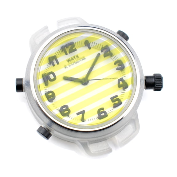 WATCH WATX POLYCARBONATE YELLOW UNISEX - MEN AND WOMEN RWA1408