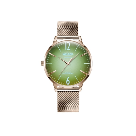 WATCH WELDER STAINLESS STEEL GREEN PINK WOMEN WRS625