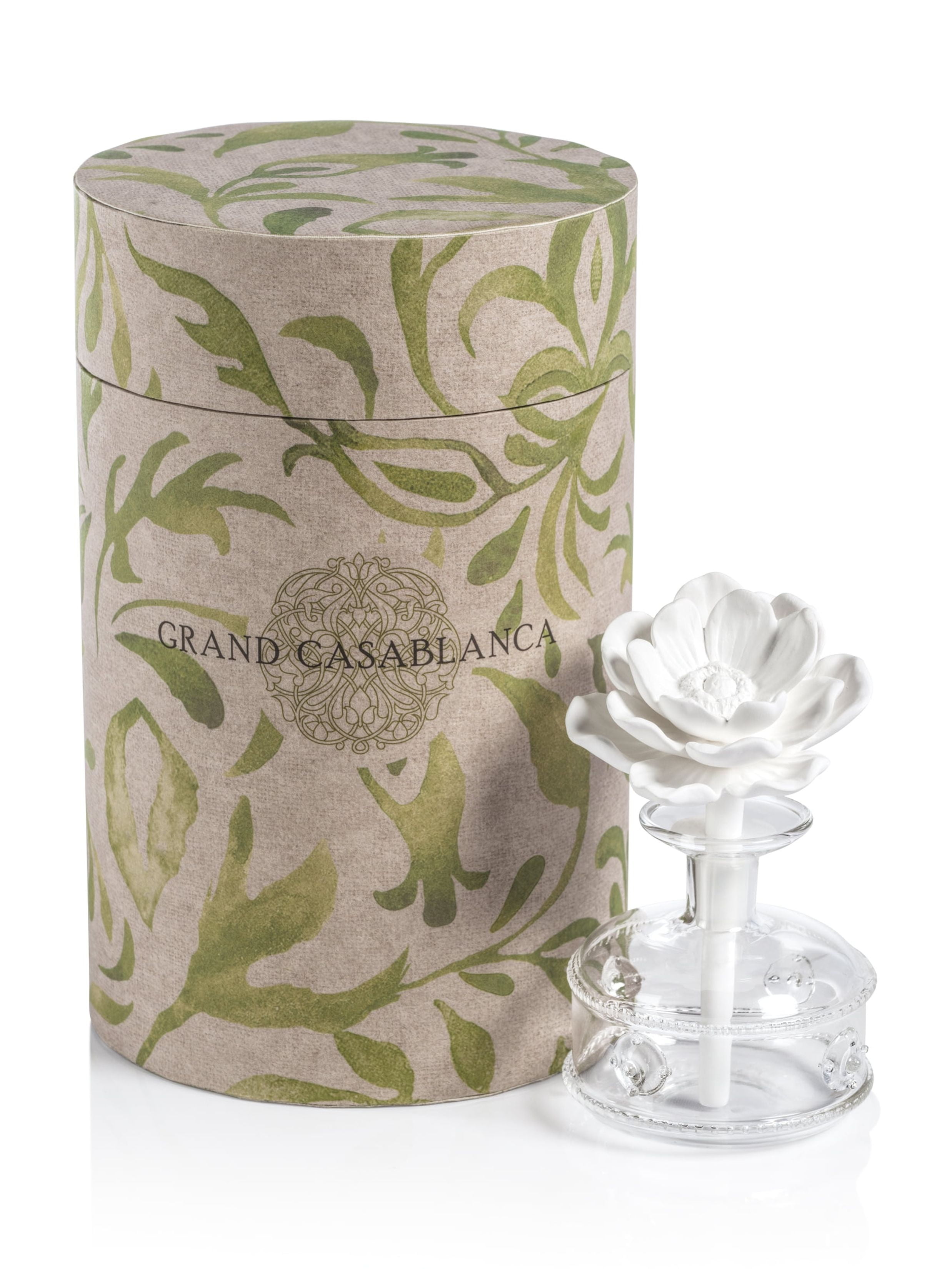 WATER LOTUS Zodax MINI Grand Casablanca Porcelain Diffuser