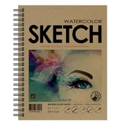 Design Ideation SKETCH Book. Wire Bound. Journal Style. Multi-Media. (8.5" x 11") LS2550 (1 Book)