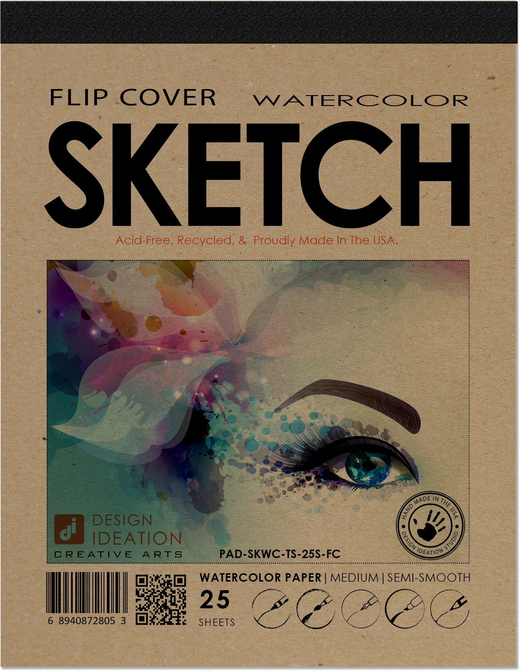 Flip-Sketch Sketchbooks Ring Bound - Maggiolly Art