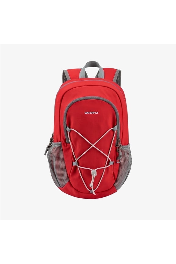 Unisex 12L Small Drawstring Lightweight Travel Hiking Backpack Daypack,Red
