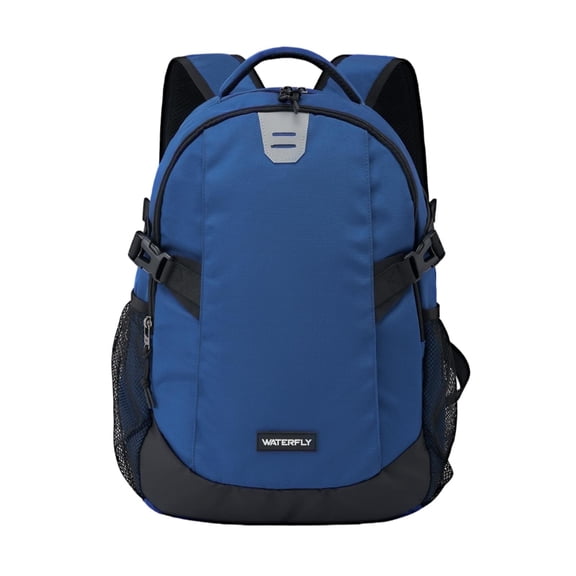 WATERFLY Unisex Student 20L Small Casual Travel Hiking Nylon Backpacks Daypack,Blue