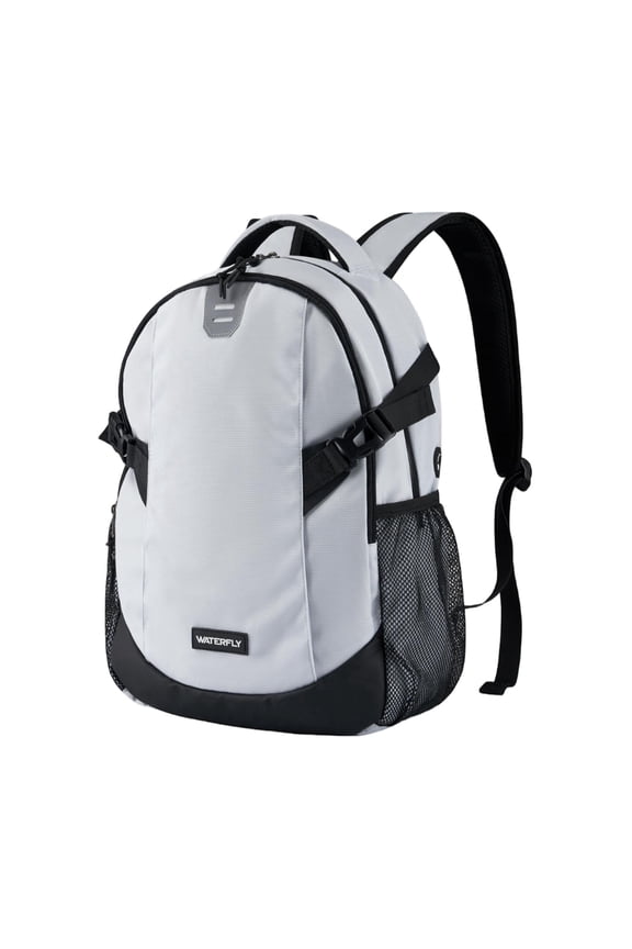 Unisex Student 20L Small Casual Travel Hiking Nylon Backpacks Daypack,White