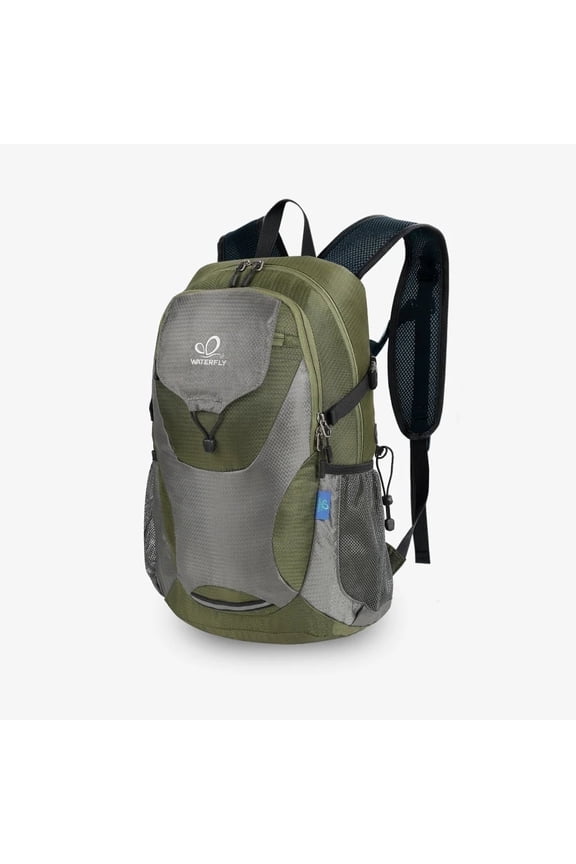 Unisex 30L Small Foldable Packable Travel Hiking Backpacks Daypack,Black NavyGreen