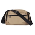 thumbnail image 1 of WATERFLY Unisex Large Capacity Multiple Pockets Travel Cross-Body Shoulder Bag,Khaki, 1 of 7