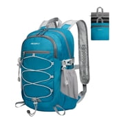 Waterfly Unisex 15L Small Packable Foldable Outdoor Camping Hiking Walking Nylon Backpacks Daypack,Blue